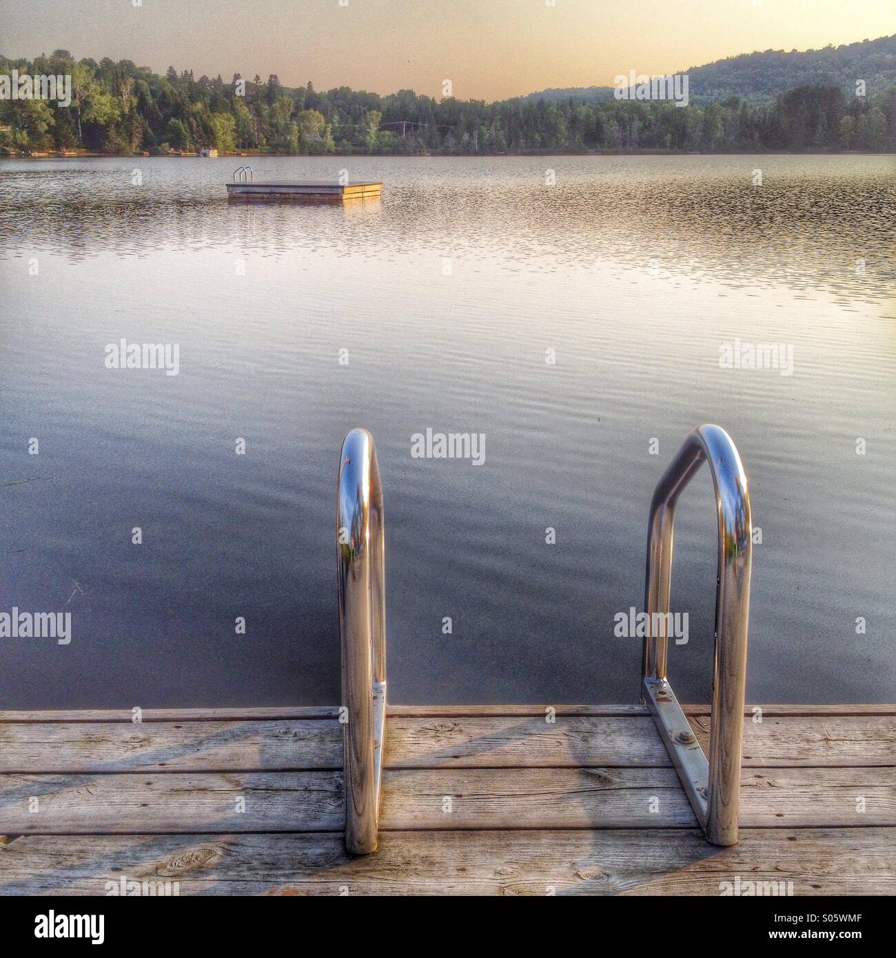 Lakeside - Smartphone Captured Stock Image