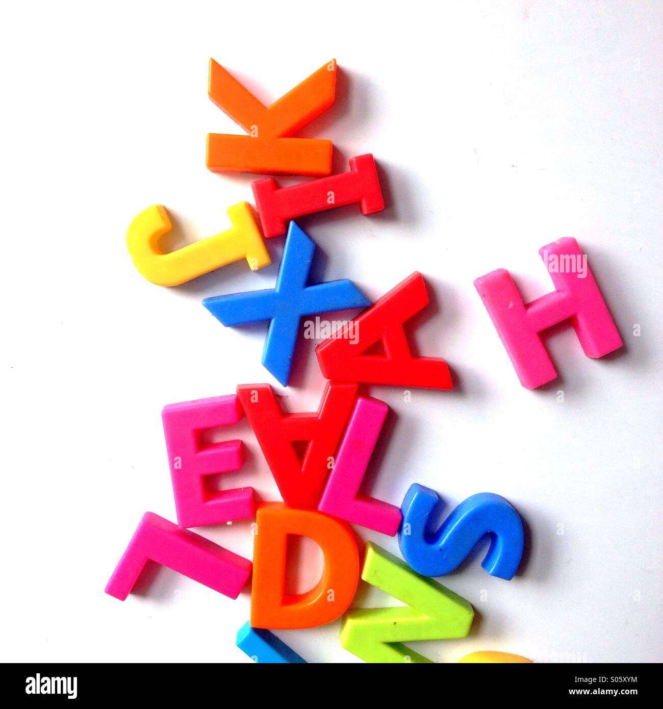 Alphabet - Smartphone Captured Stock Image