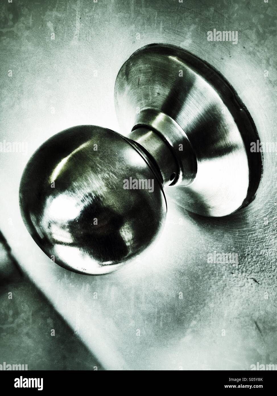 Door knob - Smartphone Captured Stock Image
