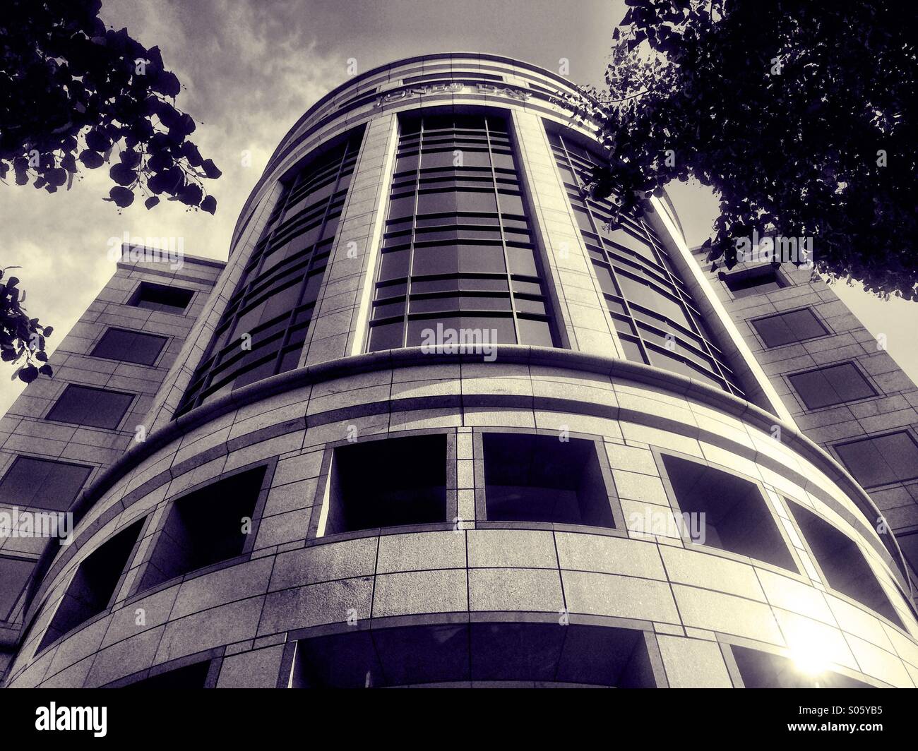 A Midtown Atlanta, Georgia office building. - Smartphone Captured Stock Image