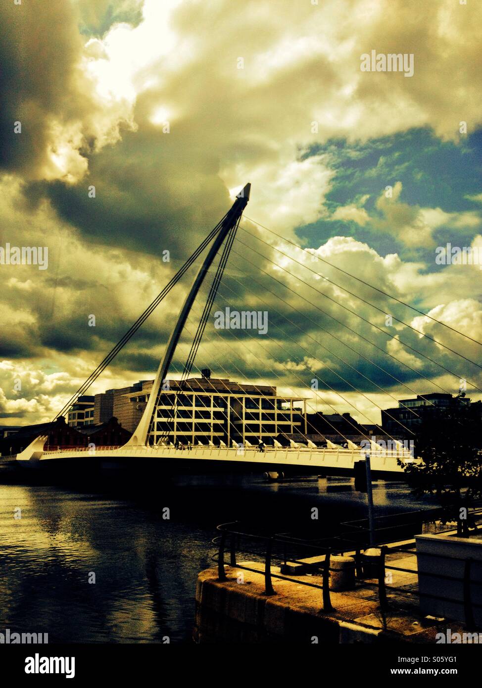 Samuel Beckett Bridge Dublin Ireland Stock Photo - Alamy