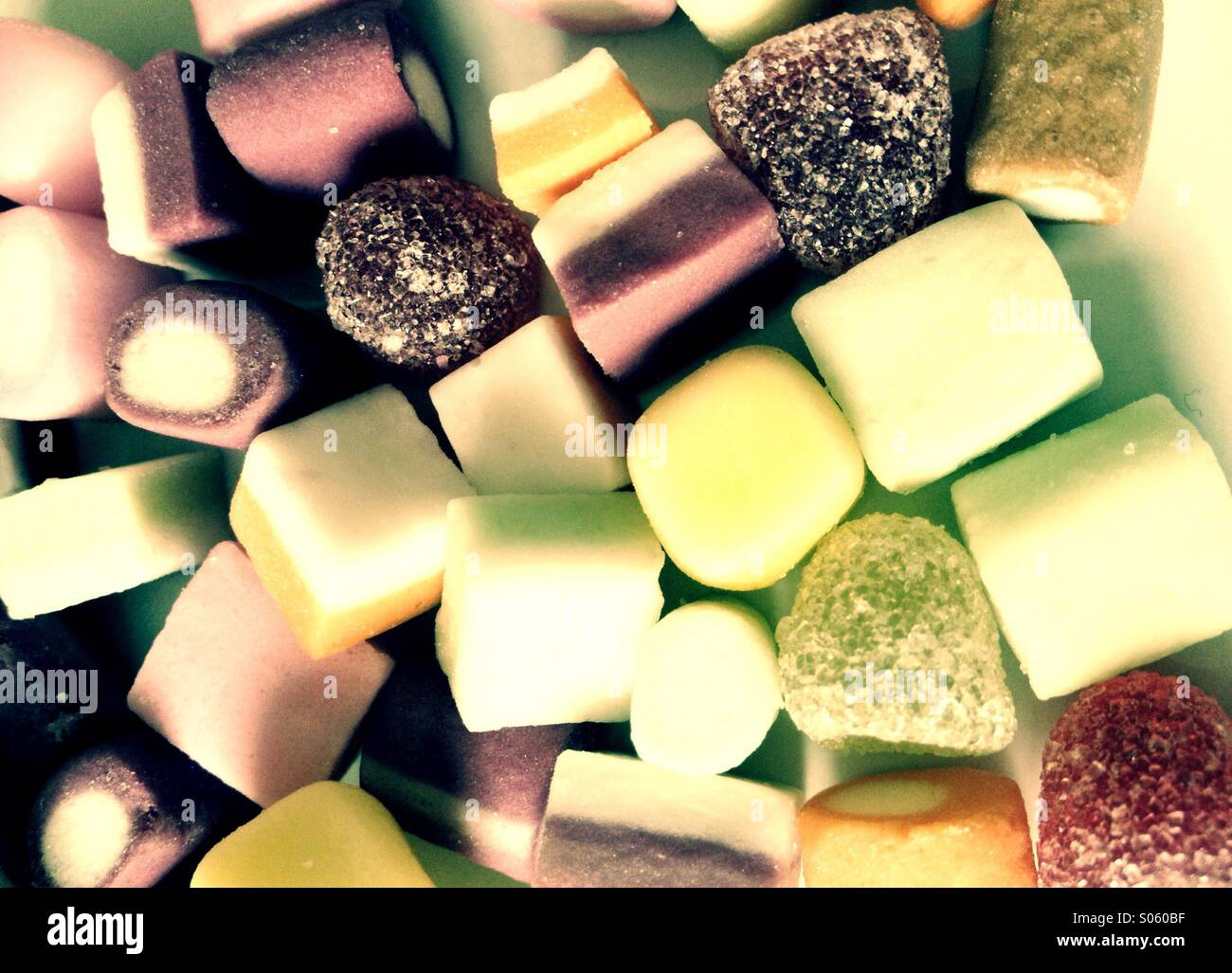 Dolly mixtures - Smartphone Captured Stock Image