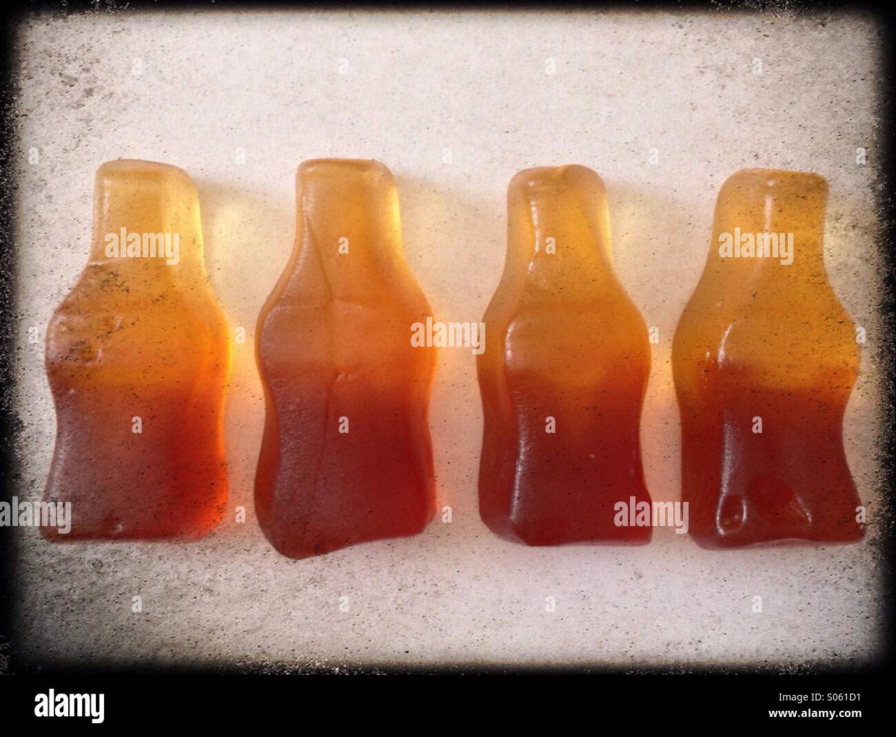 Cola bottle sweets Stock Photo Alamy