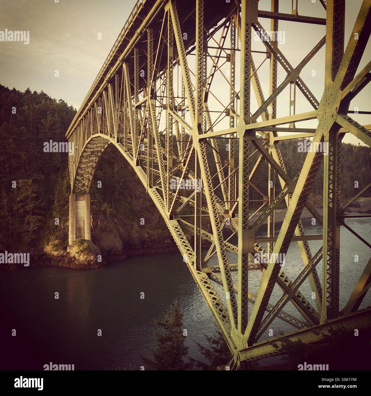 Deception Pass Bridge, Whidbey Island, Washington Stock Photo - Alamy