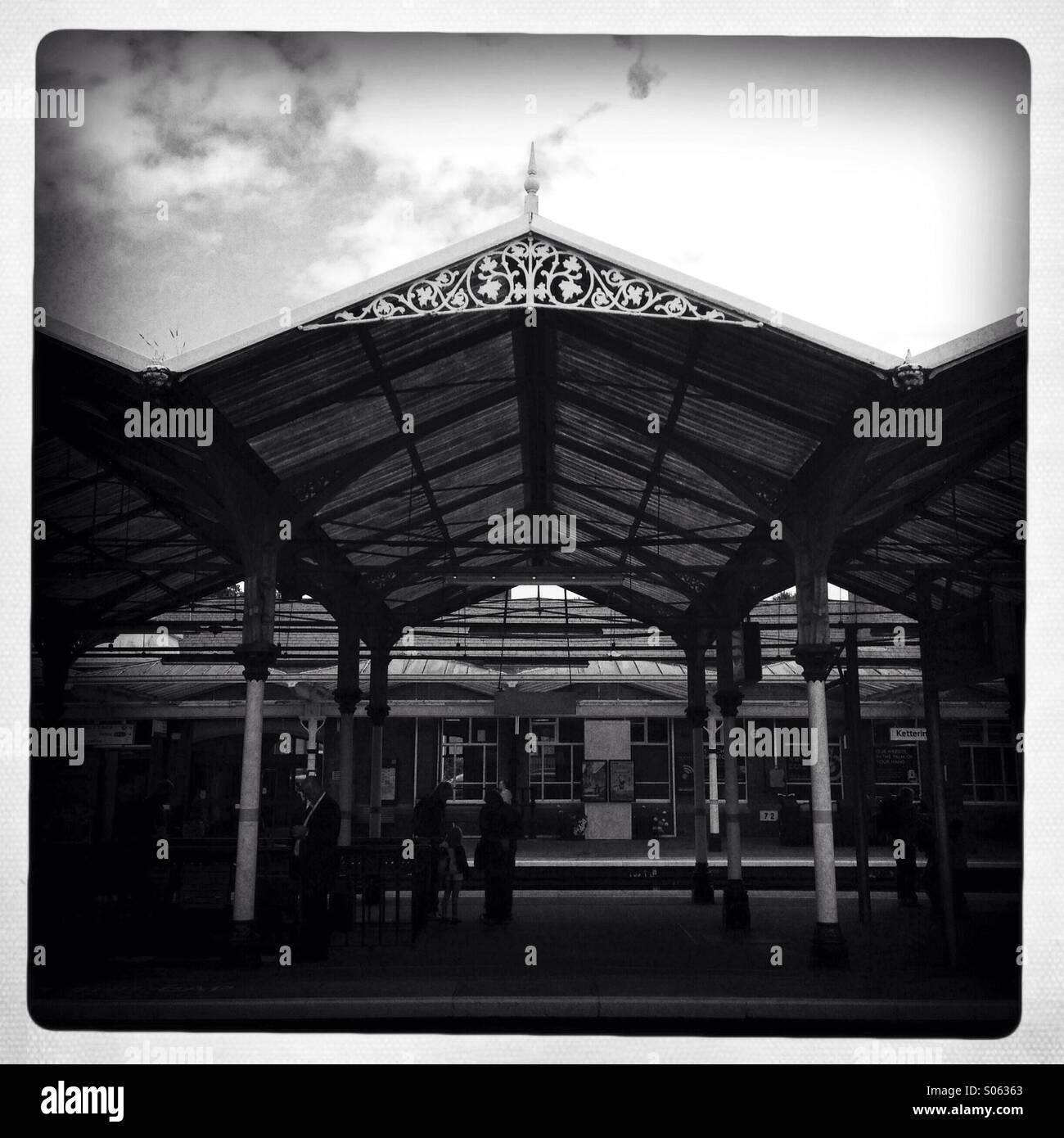 Kettering railway station Stock Photo
