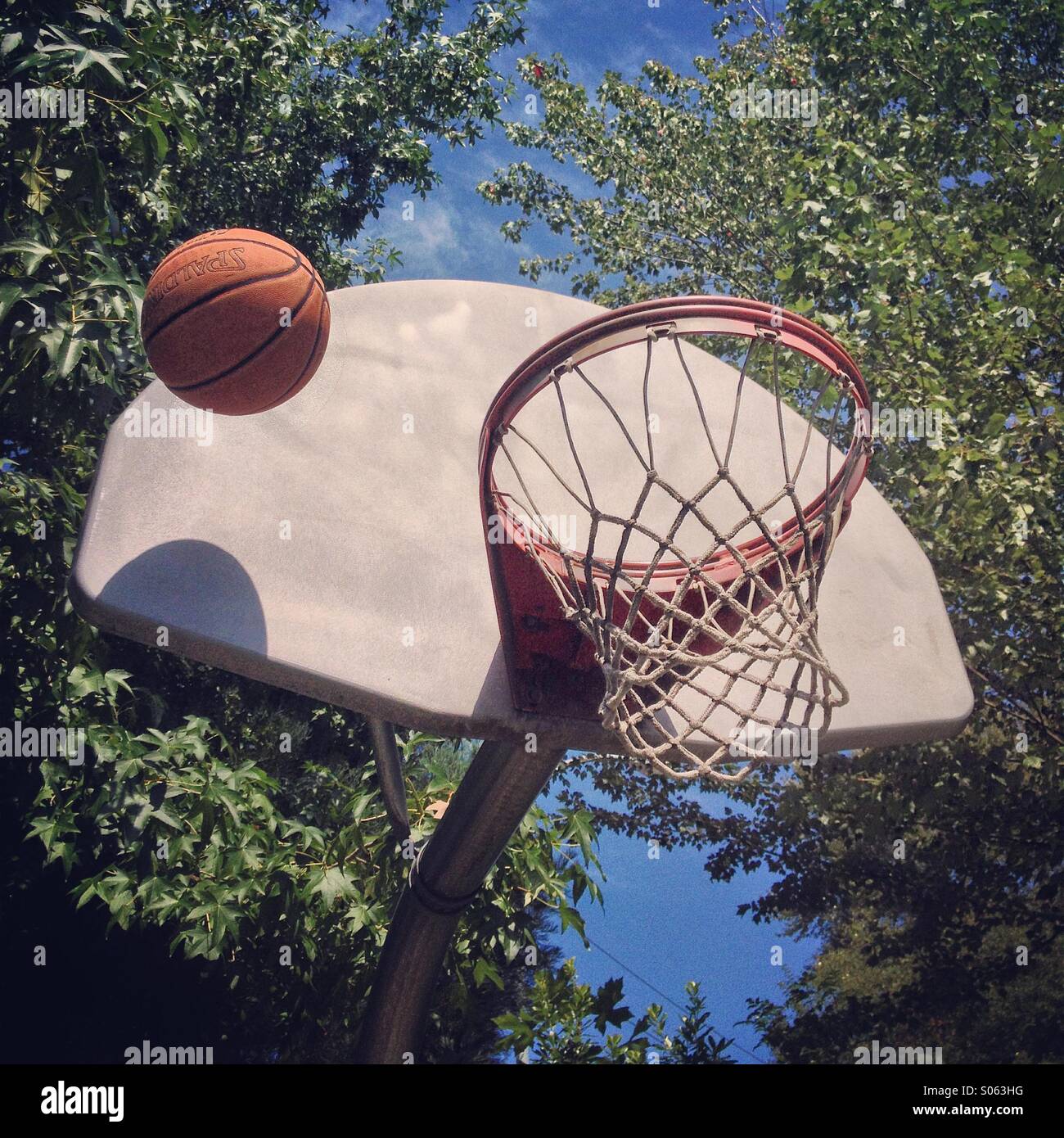 Basketball Lunch Workout Stock Photo Alamy