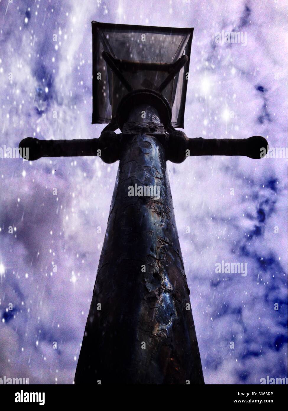 Vintage street light Stock Photo Alamy