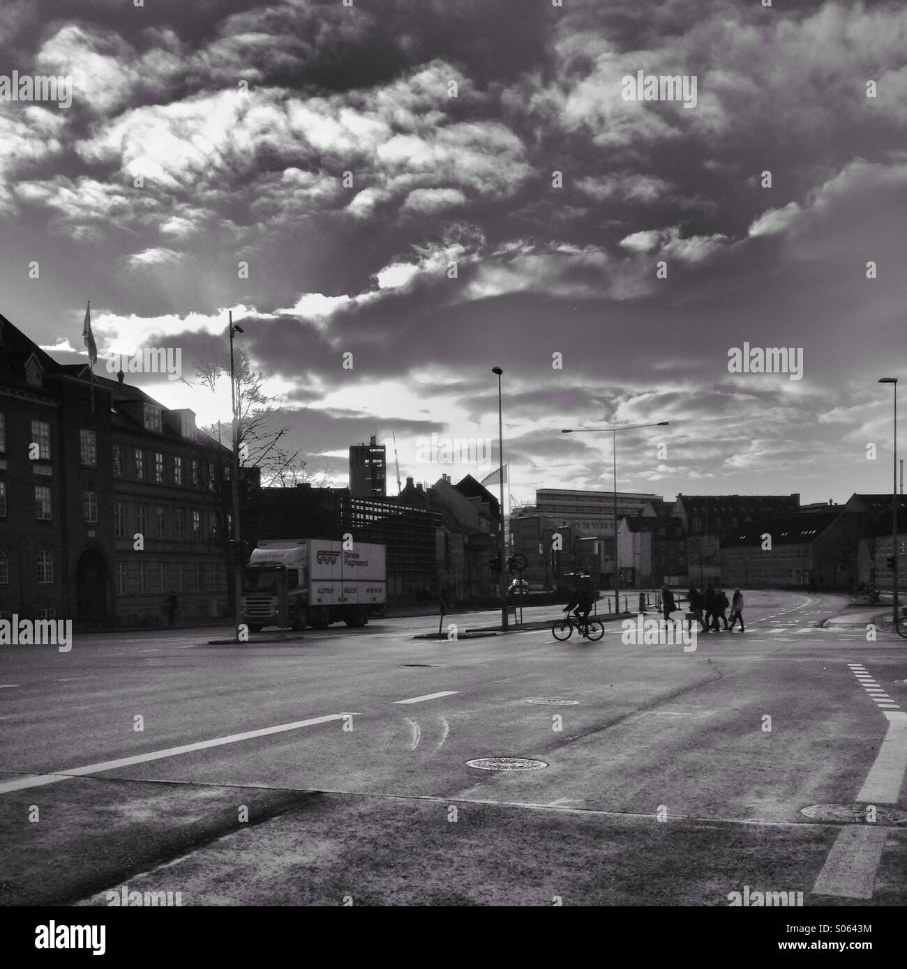 Morning in the city - Smartphone Captured Stock Image