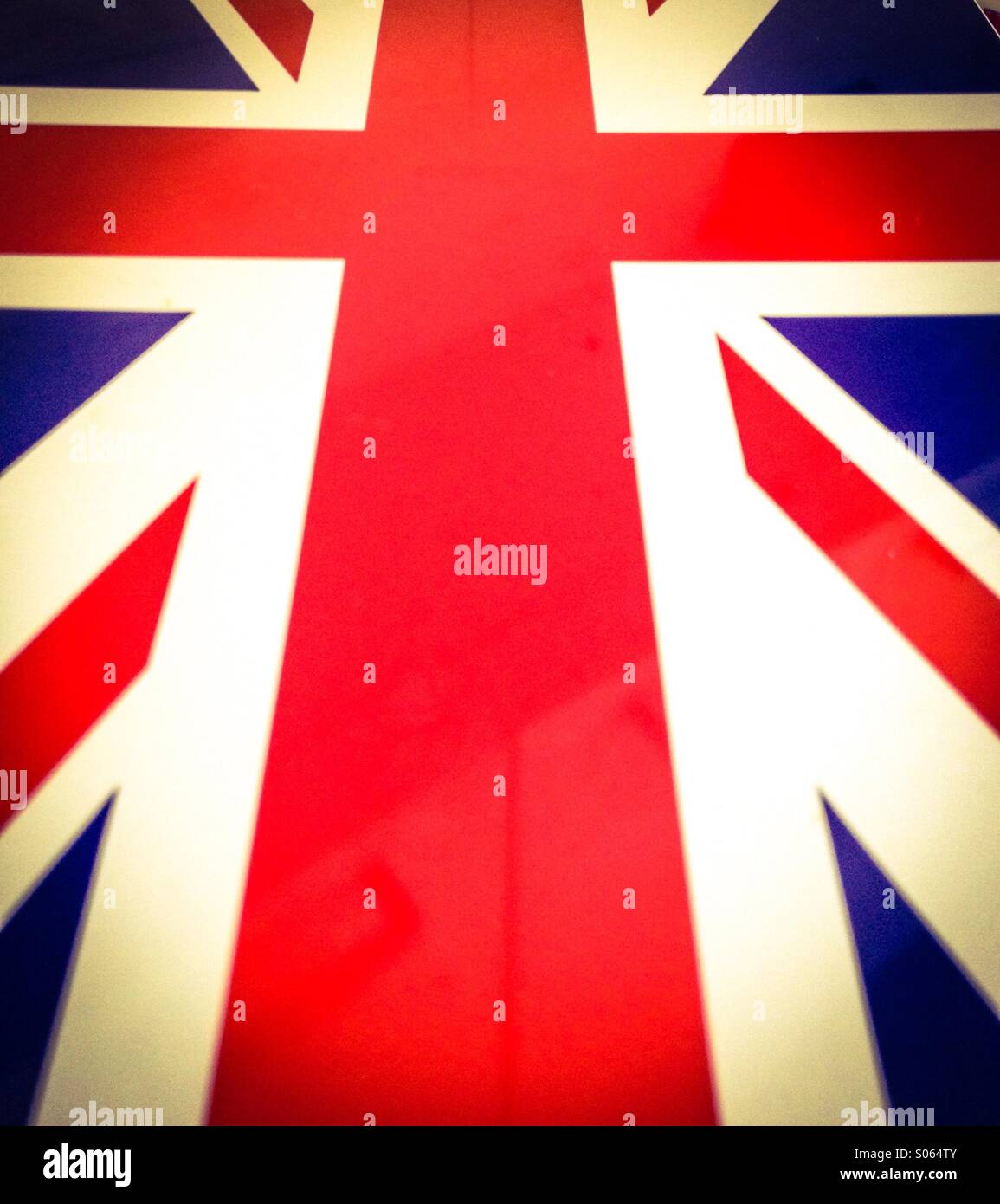Union Jack - Smartphone Captured Stock Image