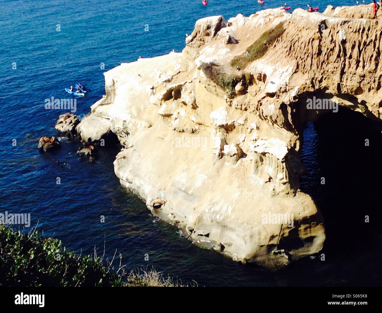 La Jolla Cove, CA Stock Photo