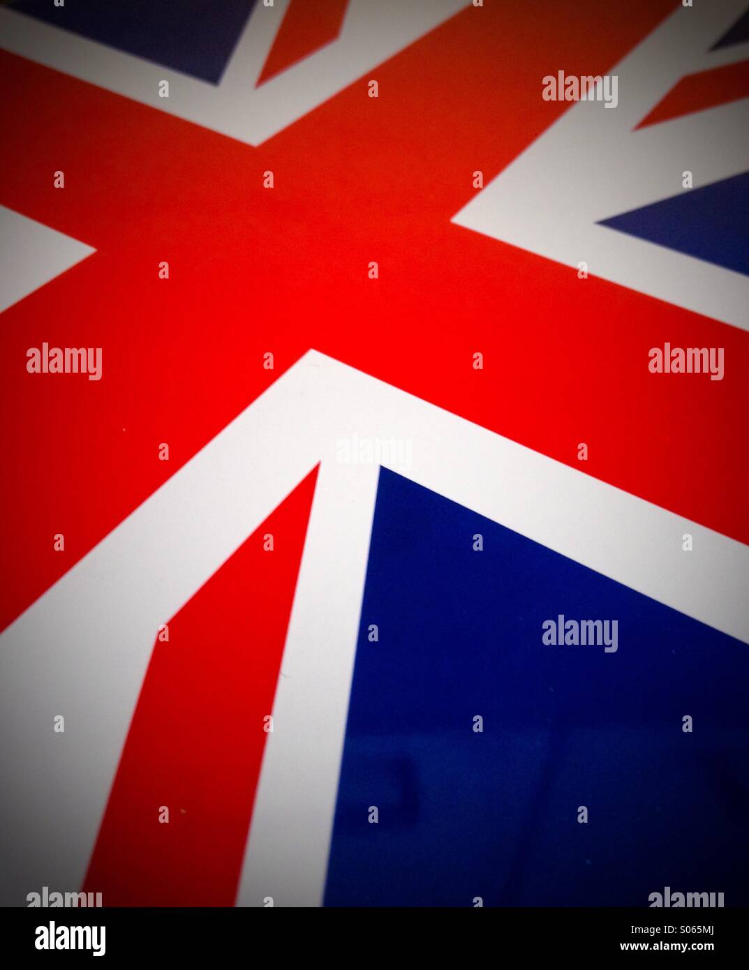 Union Jack - Smartphone Captured Stock Image