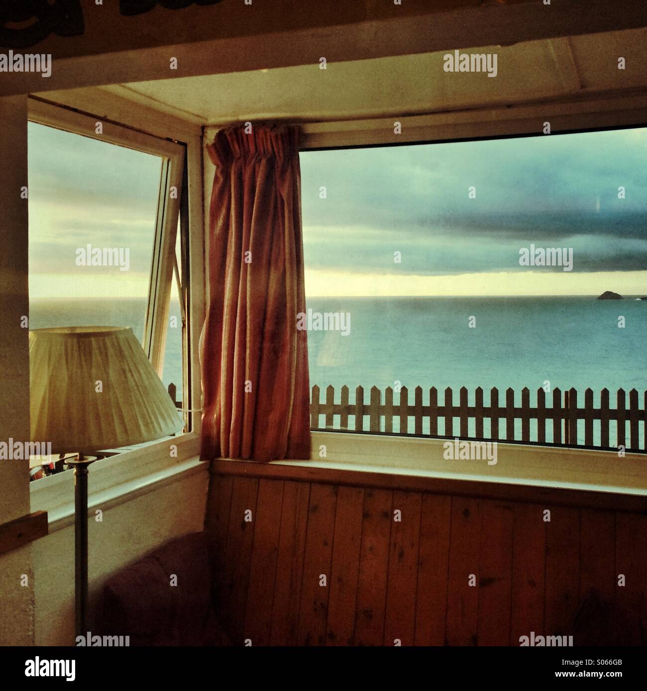 Looking out to sea - Smartphone Captured Stock Image