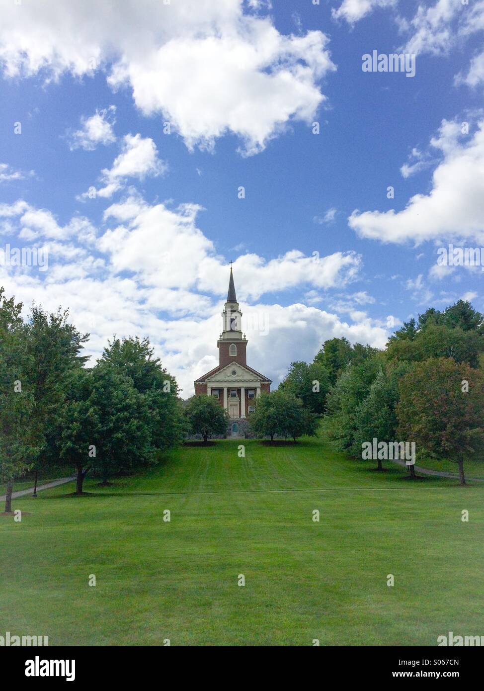 Colby College Stock Photo