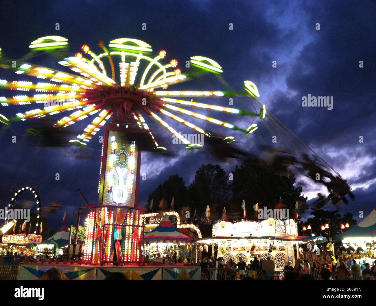 Carnival rides hires stock photography and images Alamy