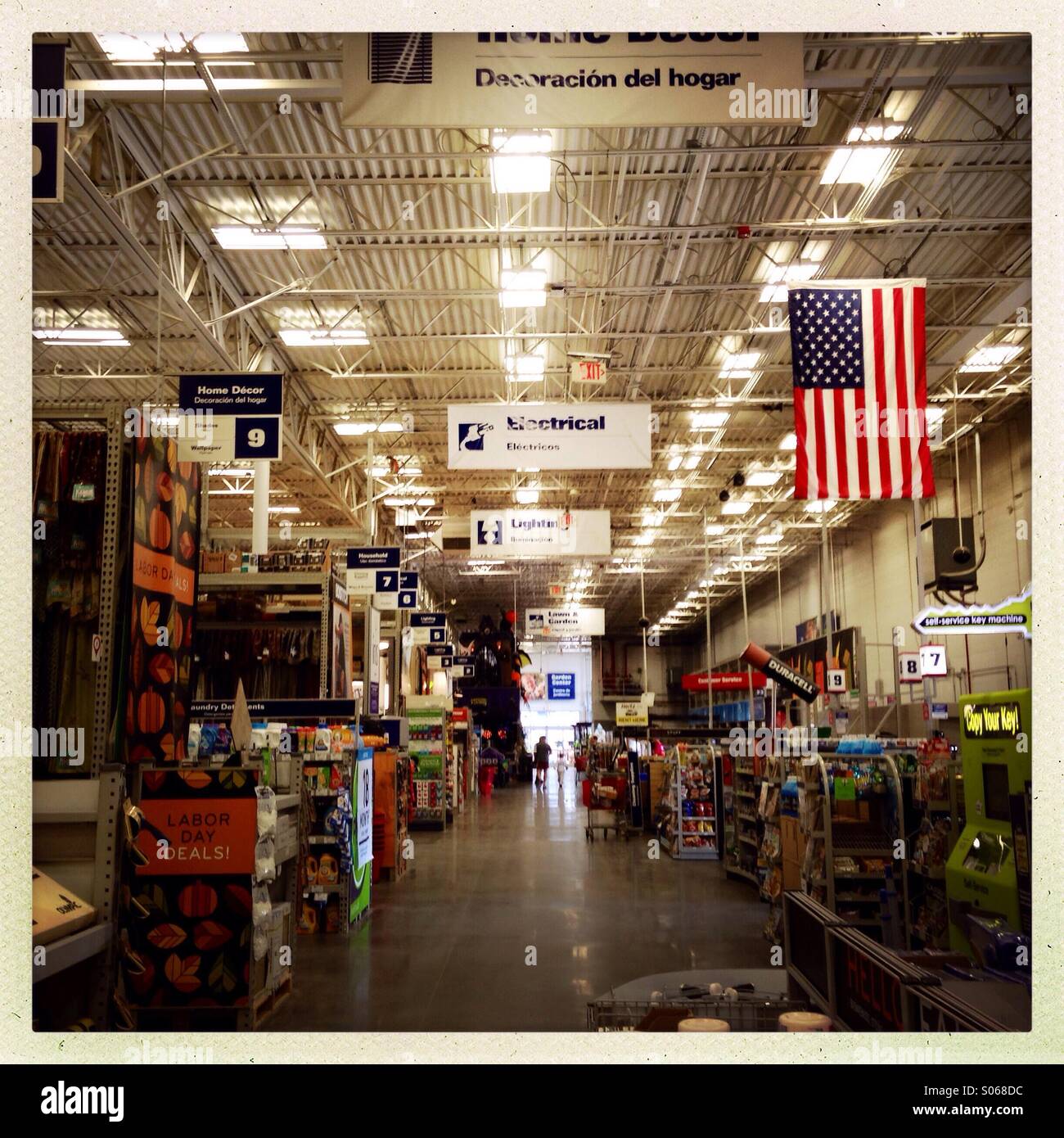 Lowes home improvement store Stock Photo