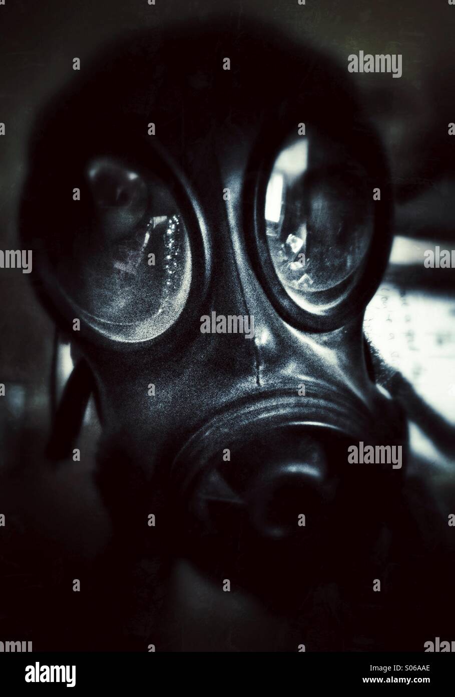 Gas mask - Smartphone Captured Stock Image