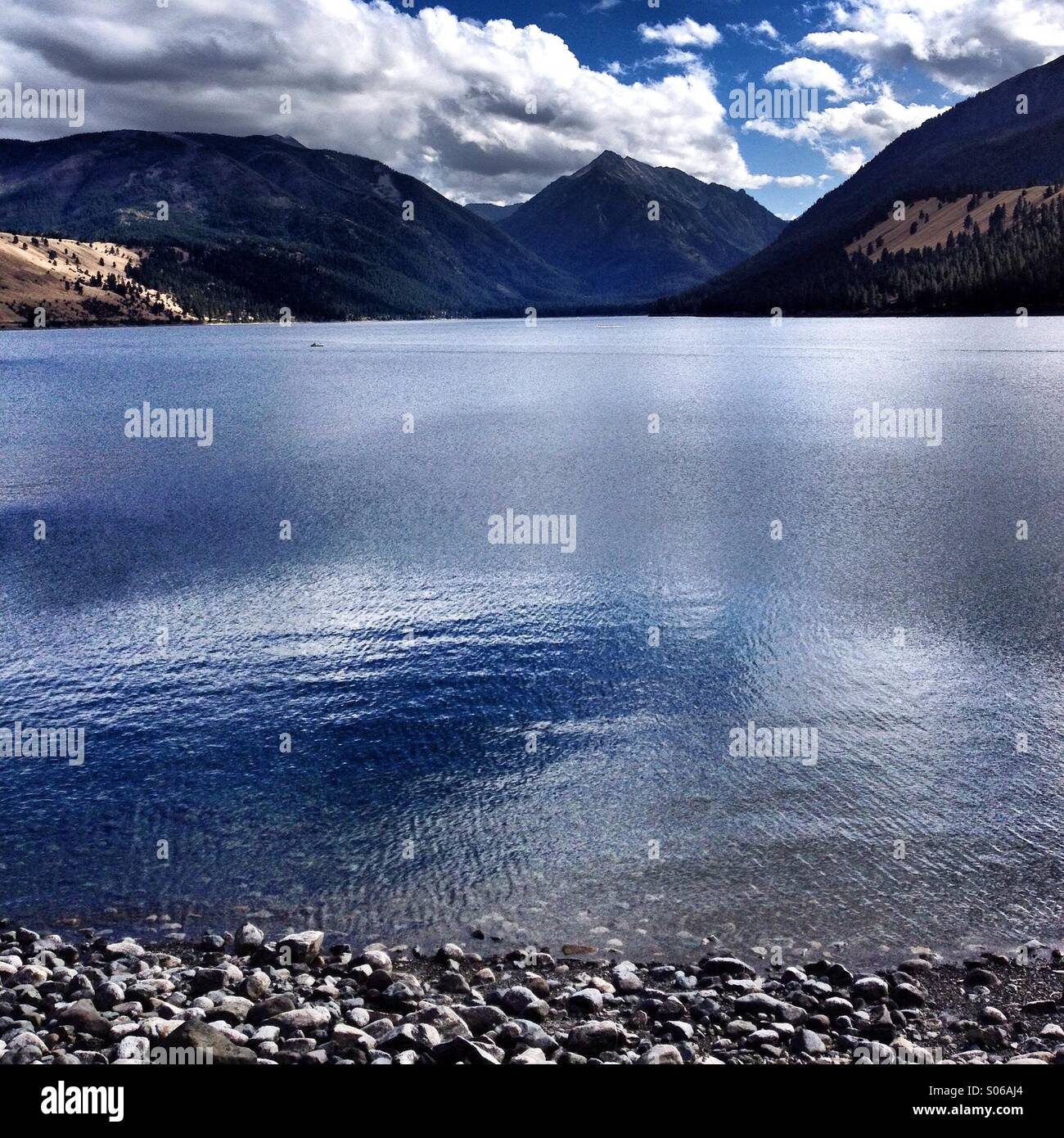 Wallowa Lake, Oregon Stock Photo Alamy