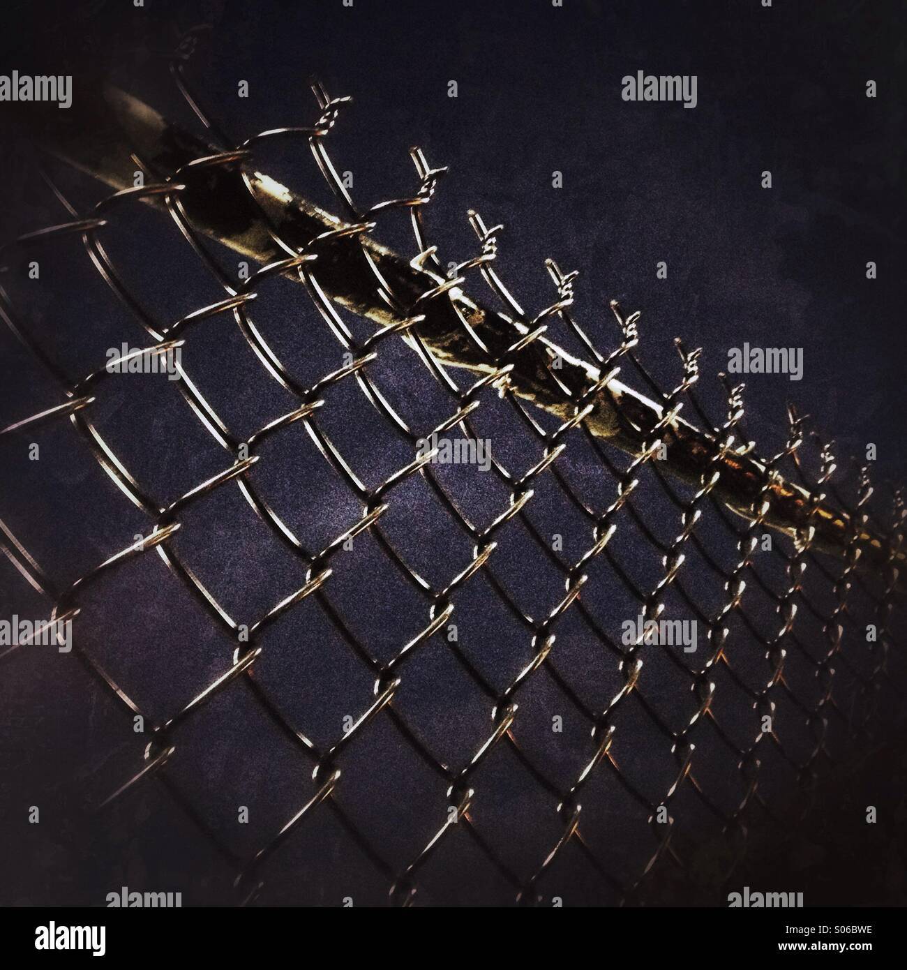 Fence - Smartphone Captured Stock Image