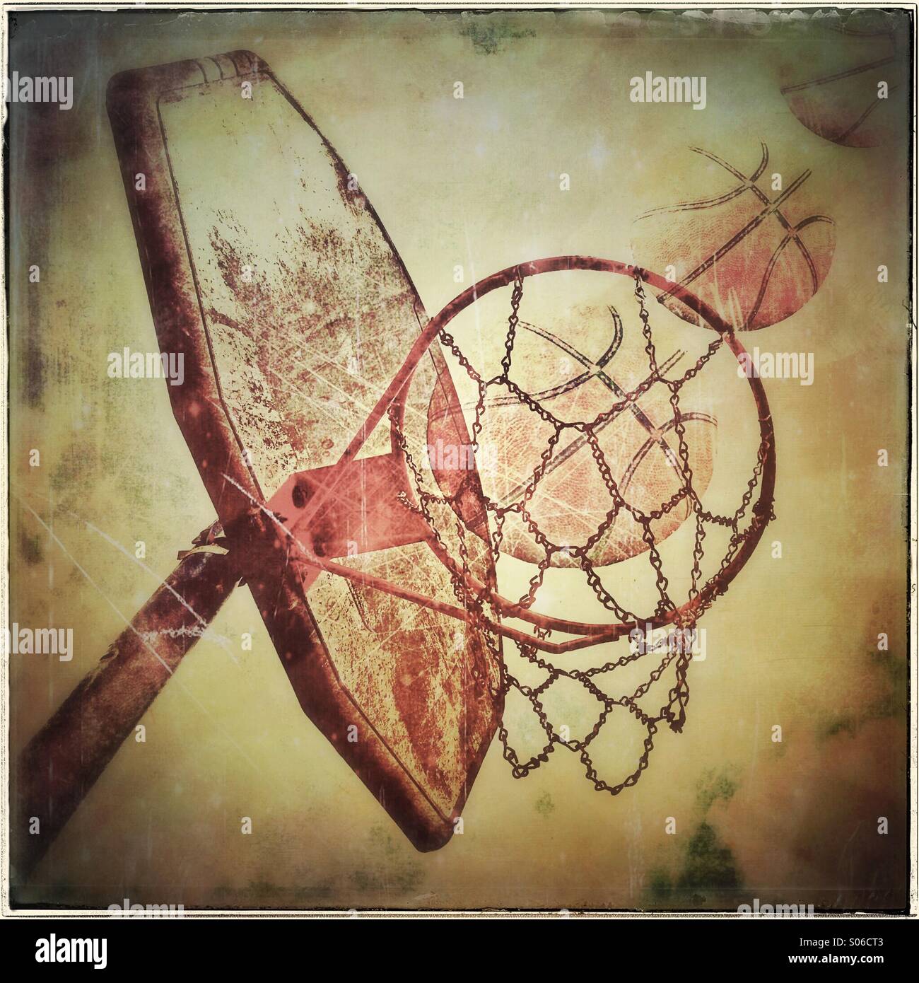 Dreaming Of Basketball Stock Photo Alamy