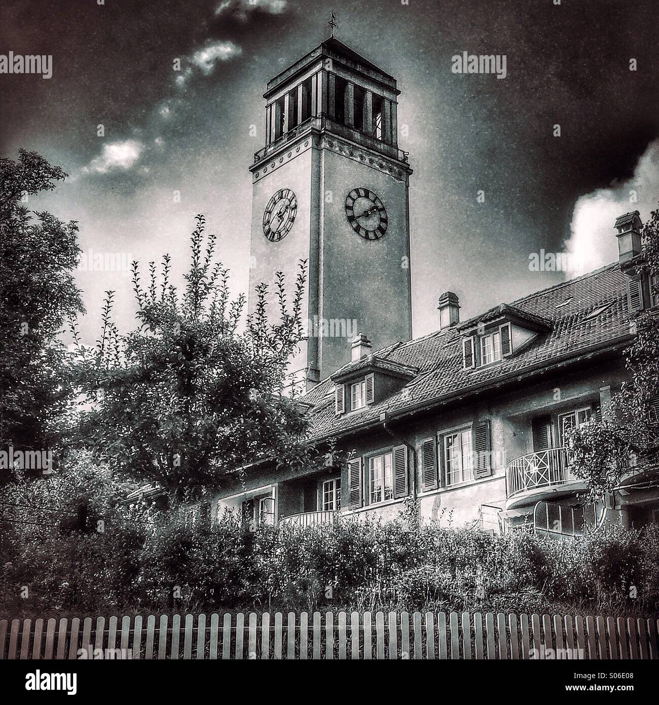 Friedenkirche church, Bern - Smartphone Captured Stock Image