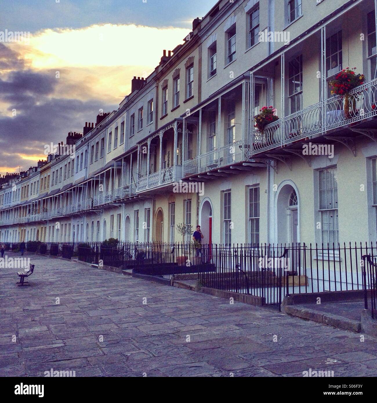 Royal York Crescent, Bristol Stock Photo Alamy