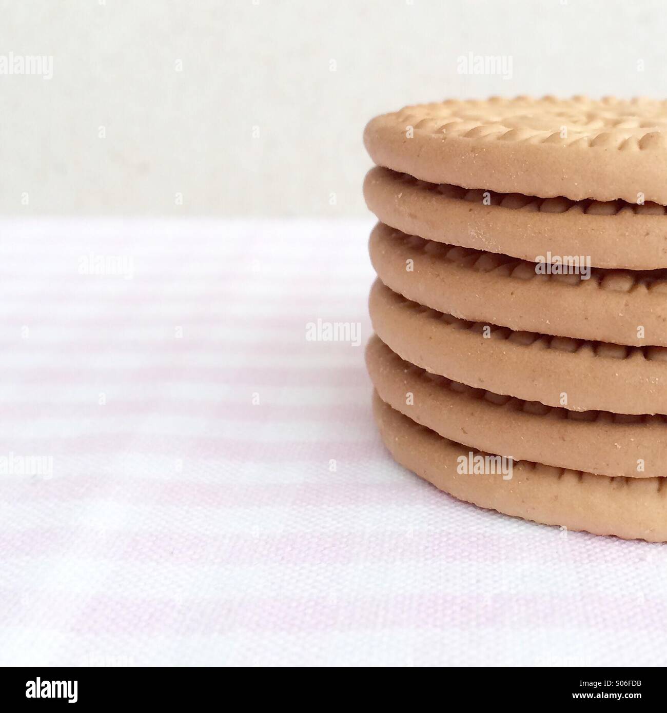 Pile of cookies - Smartphone Captured Stock Image