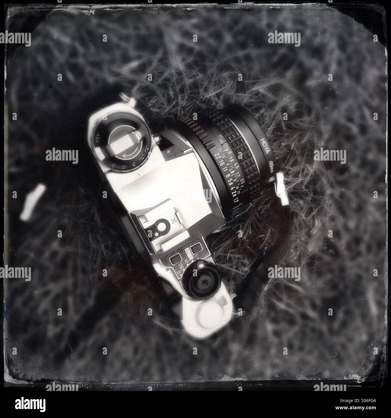 Vintage photography - Smartphone Captured Stock Image