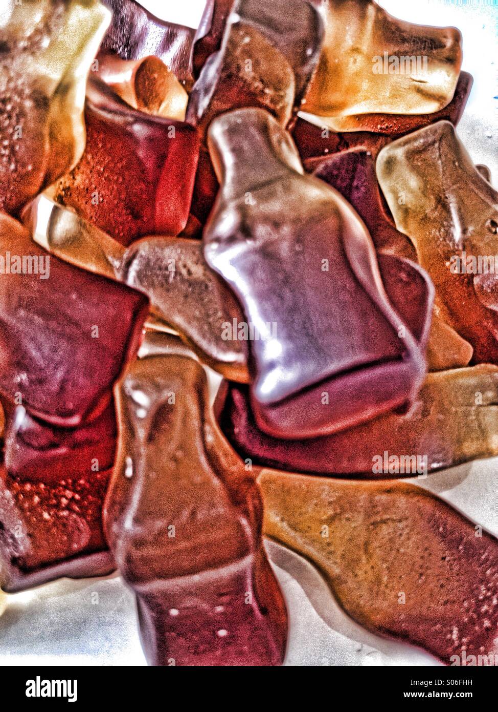 Cola bottle sweets Stock Photo Alamy