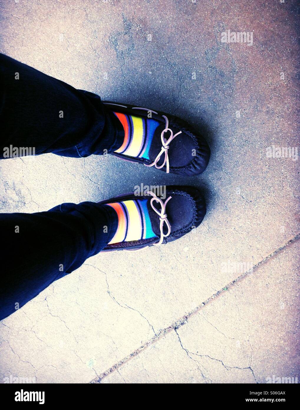 These shoes were made for walking Stock Photo - Alamy