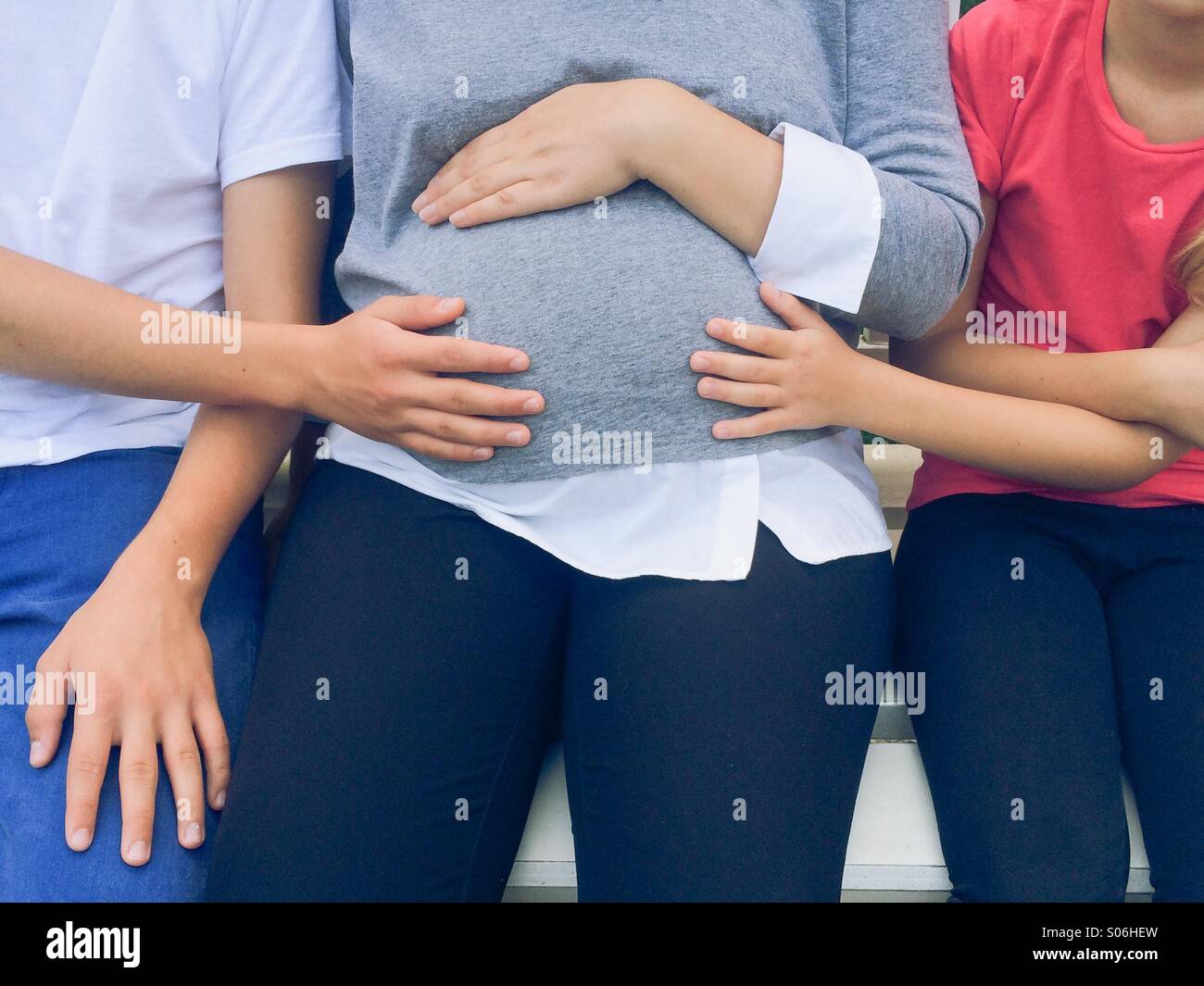 Hello Baby - Smartphone Captured Stock Image