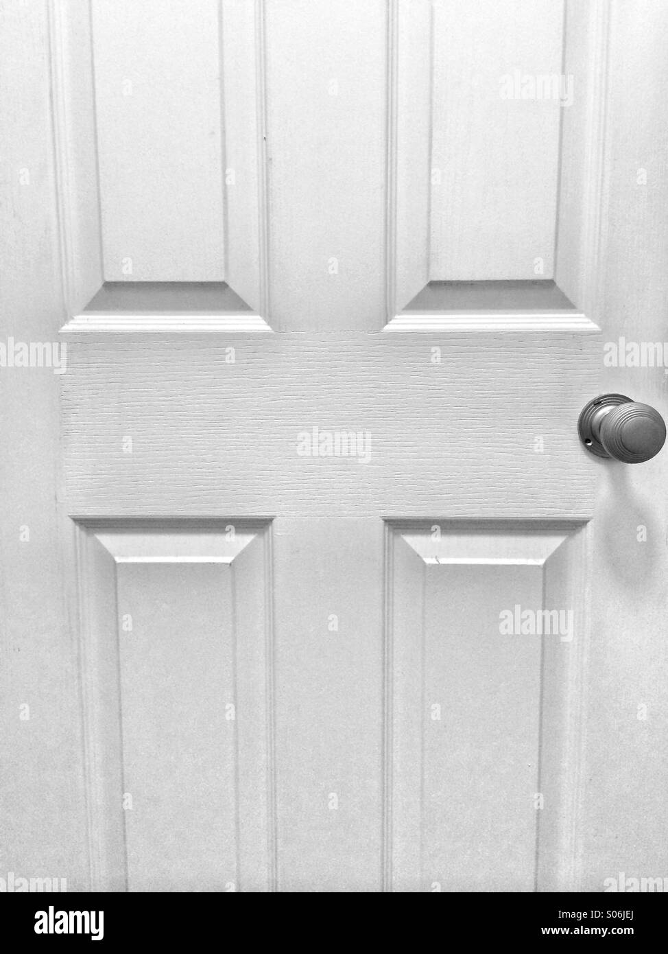 White door Stock Photo