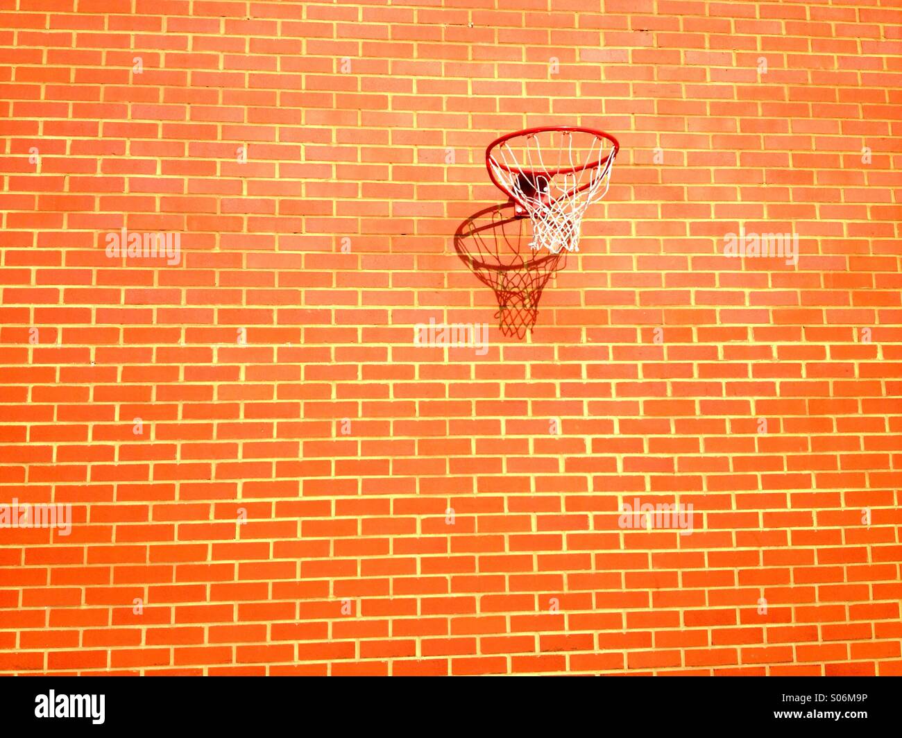 Basketball hoop - Smartphone Captured Stock Image