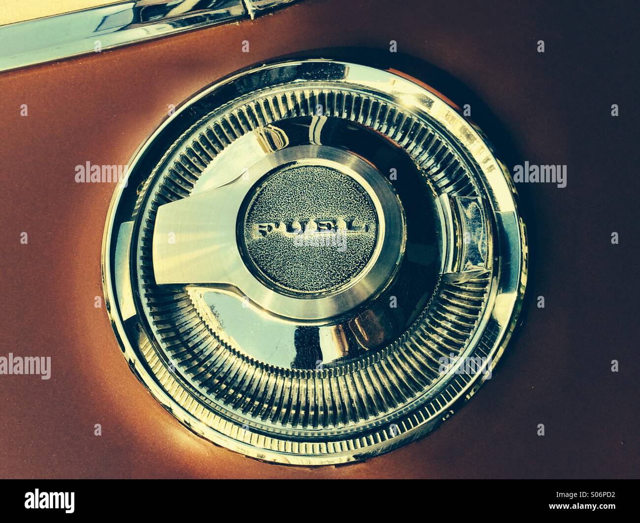 Dodge Charger R/T fuel gas cap Stock Photo Alamy