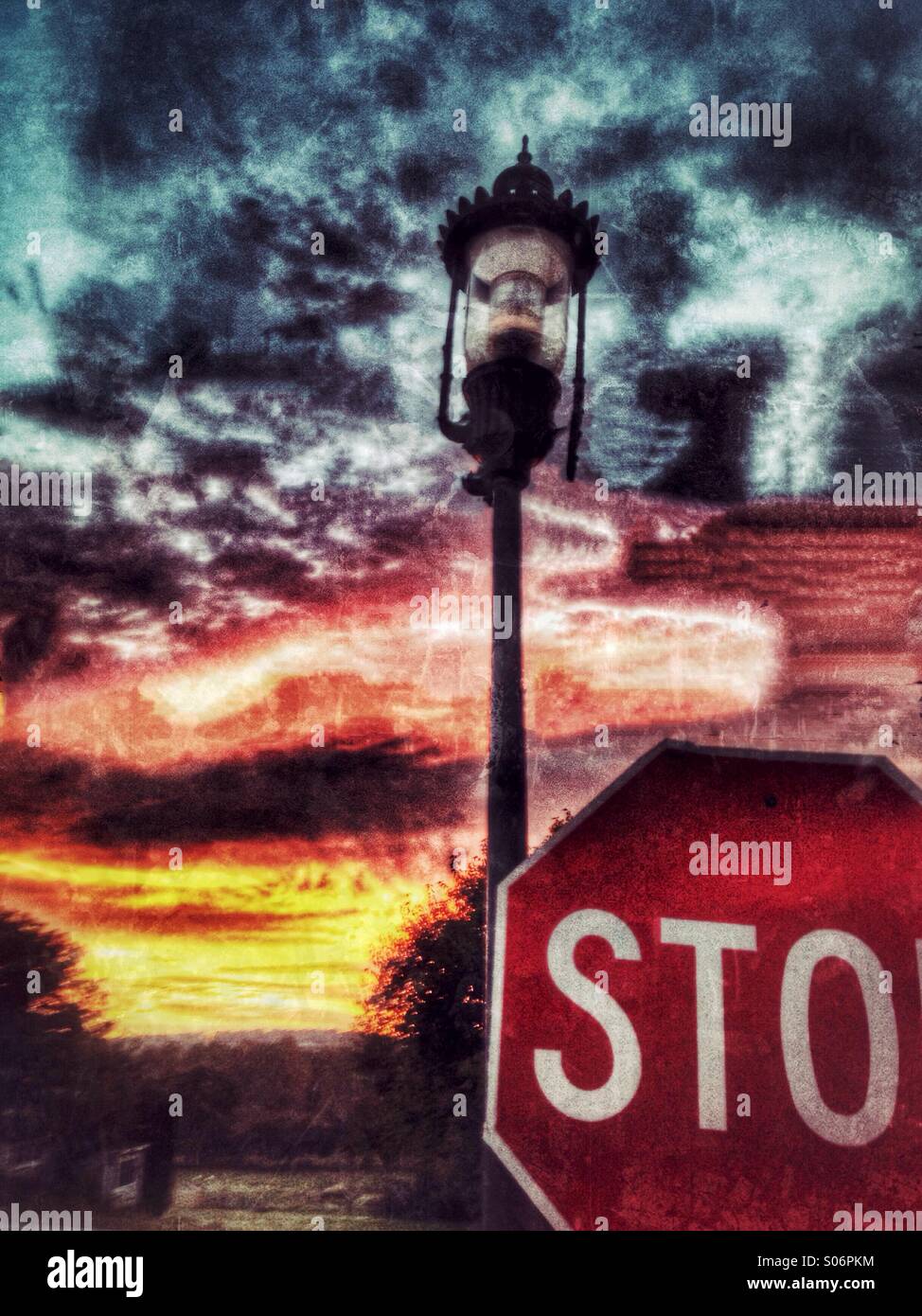 Stop and enjoy the view. - Smartphone Captured Stock Image