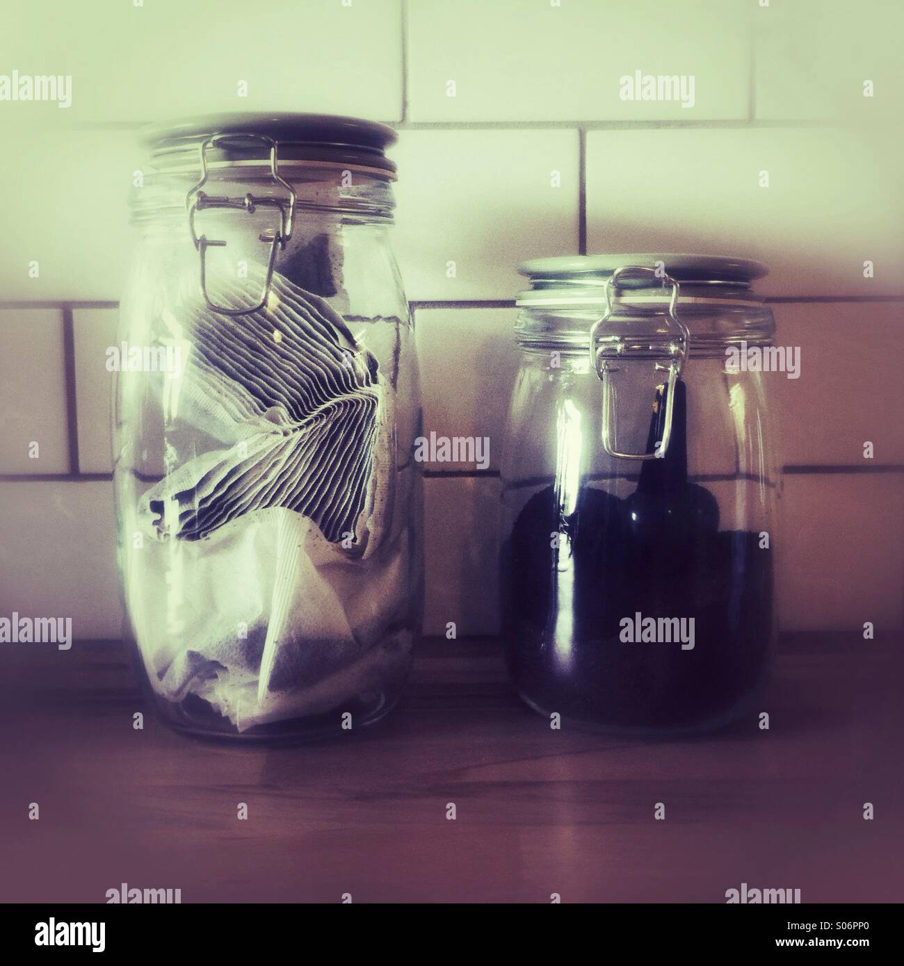 Canisters tea hi-res stock photography and images - Alamy