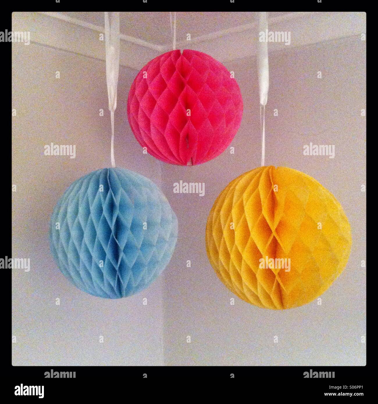 Paper Christmas decoration - Smartphone Captured Stock Image