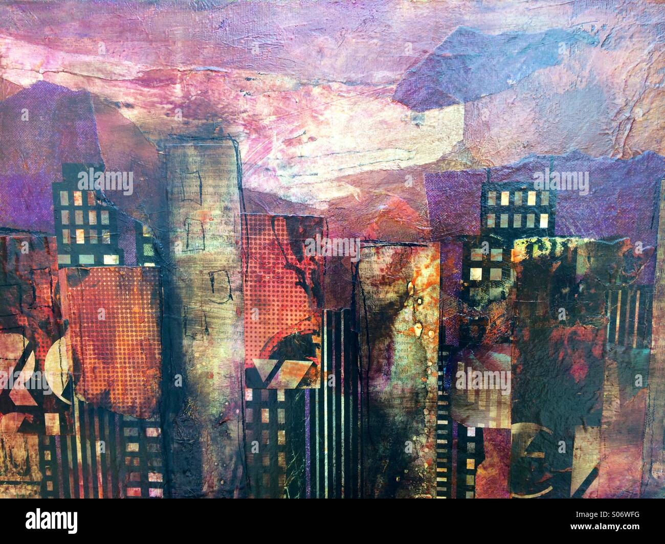 Mixed media collage hi-res stock photography and images - Alamy