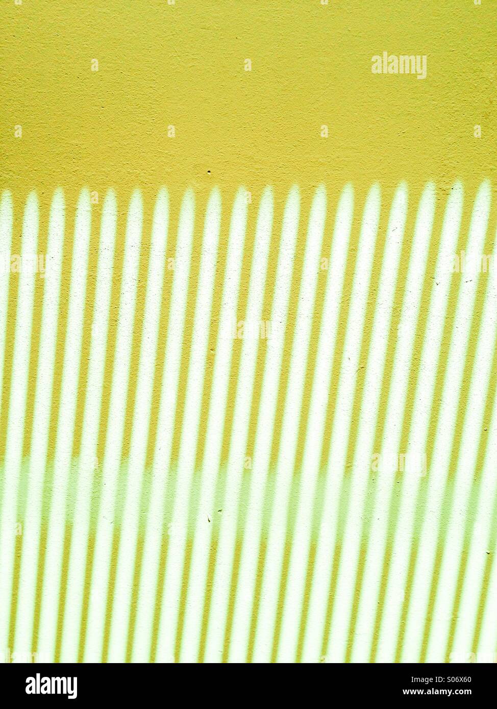 Vertical Yellow stripes - Smartphone Captured Stock Image