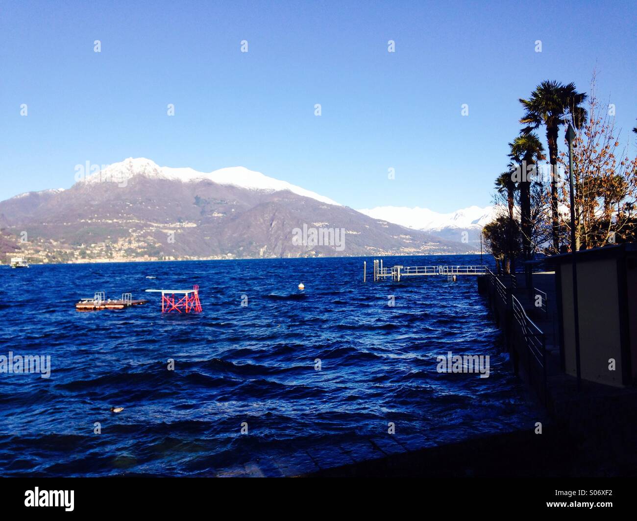 Lago di Como, Bellagio. Italia. Stock Photo
