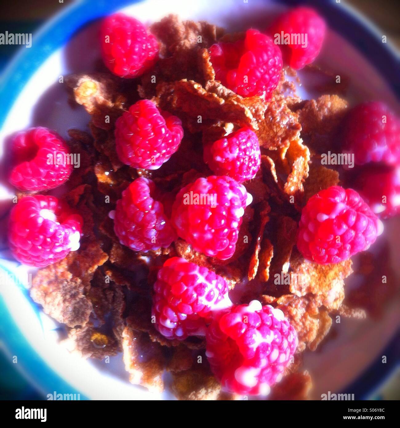 Cereal - Smartphone Captured Stock Image