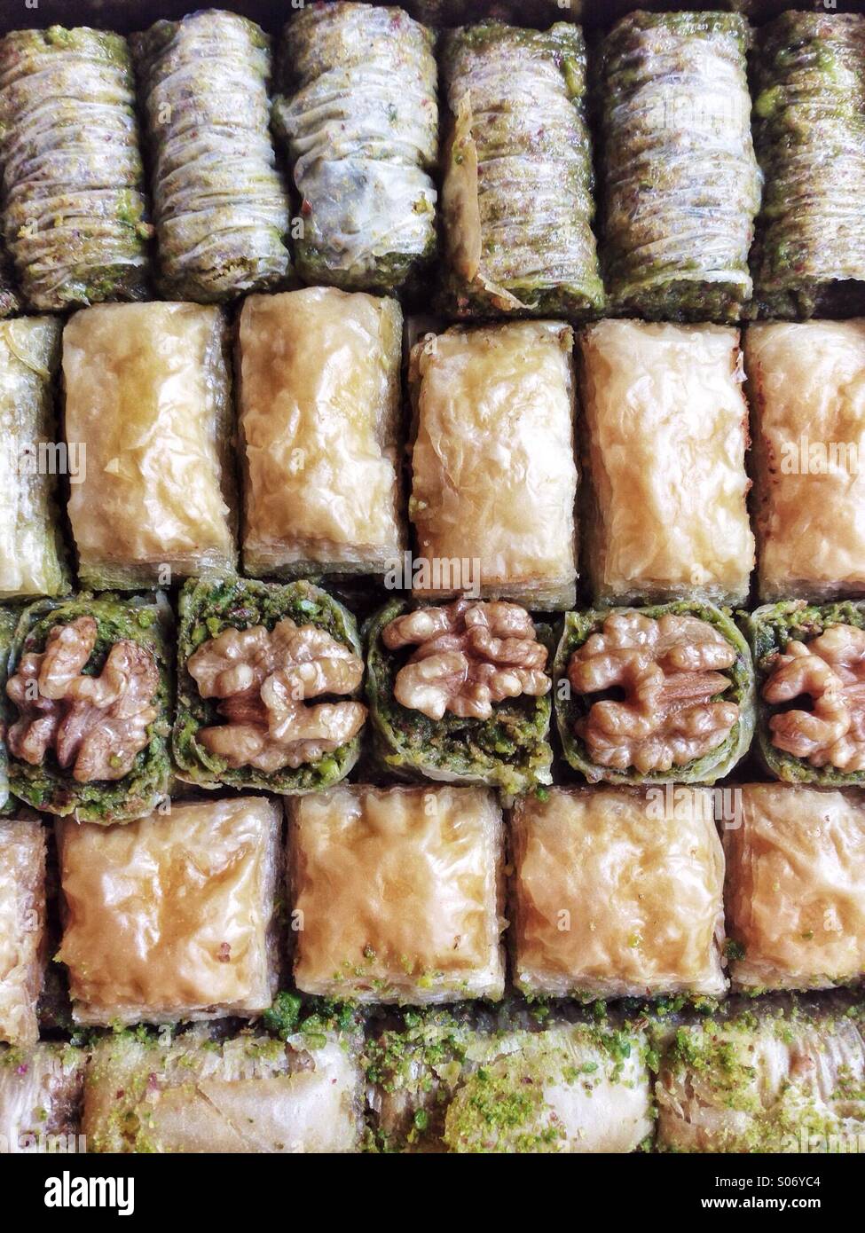 Oriental sweets - Smartphone Captured Stock Image