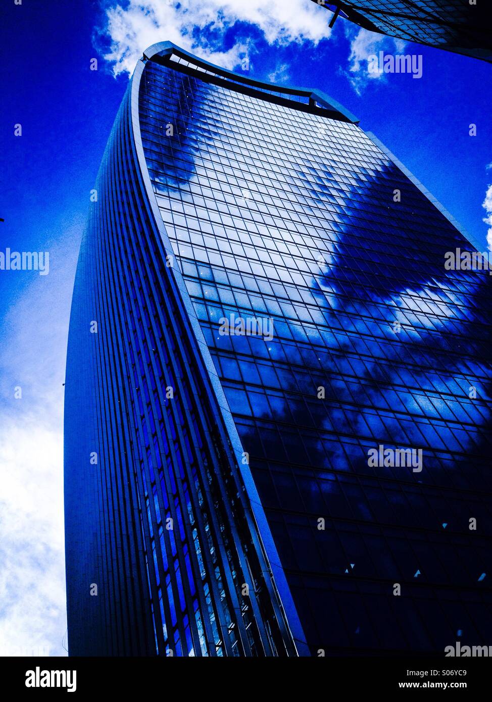 View of  20 Fenchurch Street Stock Photo