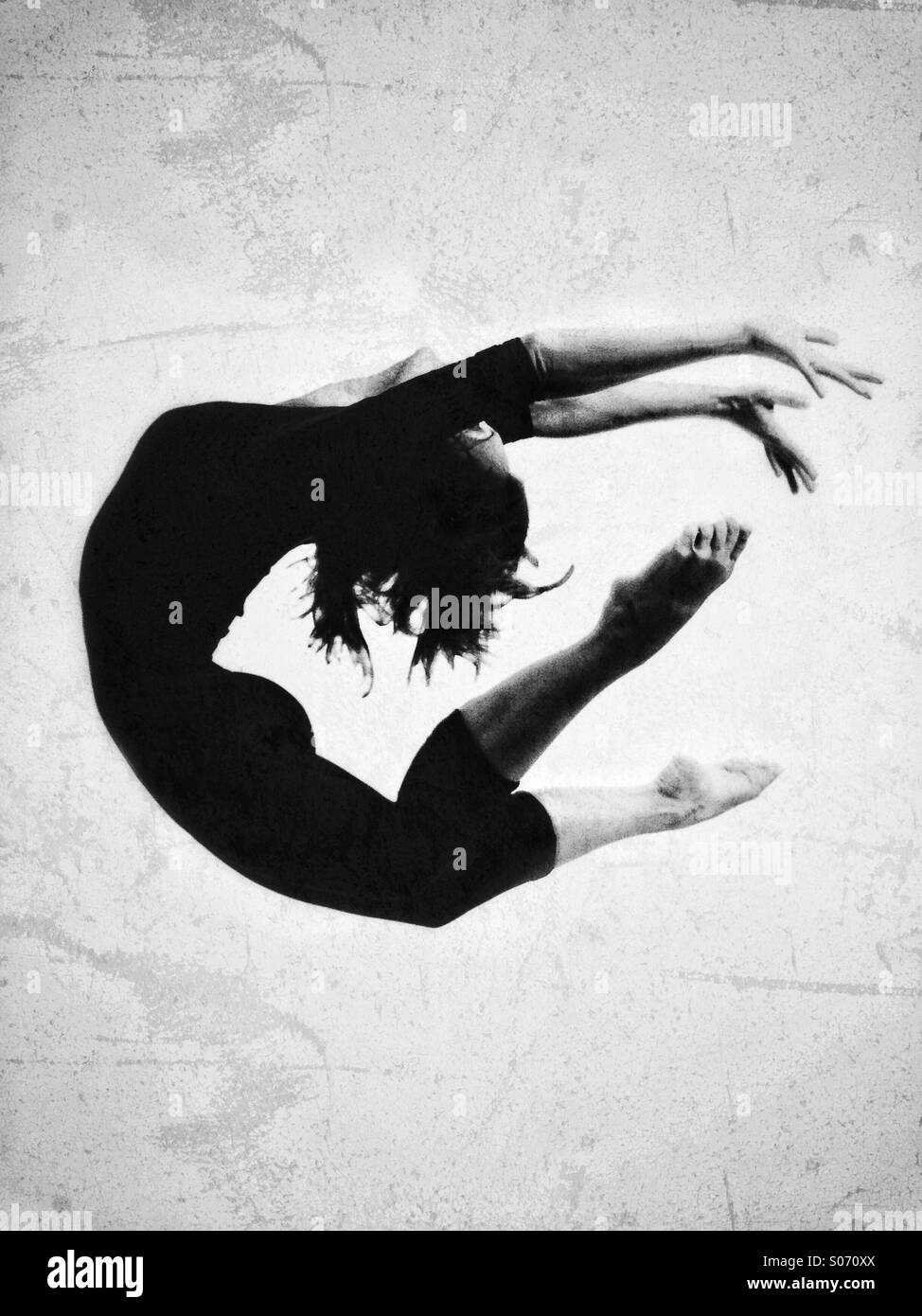 Female dancer - Smartphone Captured Stock Image