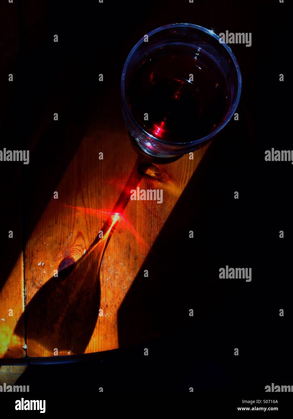 Wine and Sunshine#8 - Smartphone Captured Stock Image