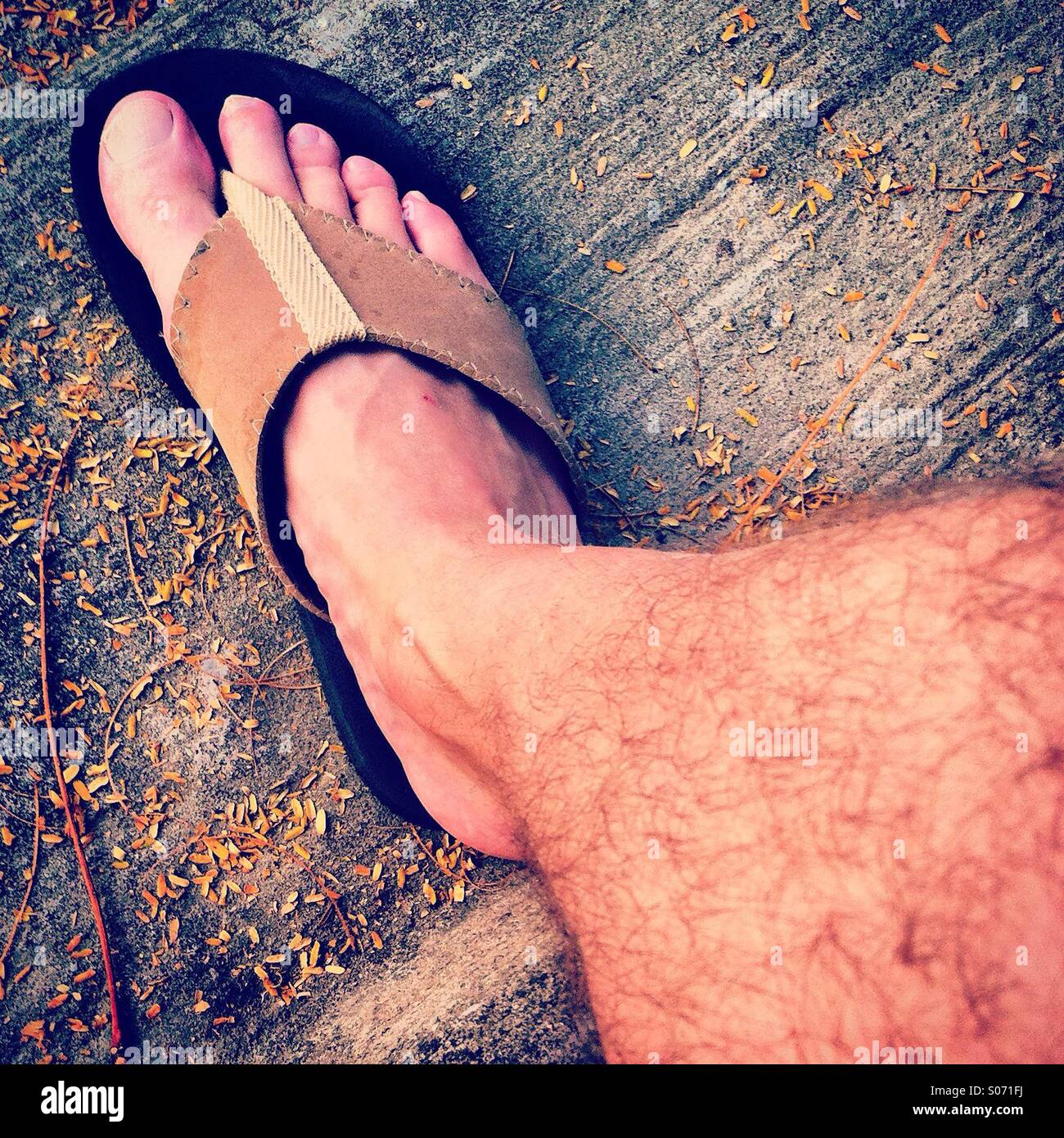 Human foot measure hi-res stock photography and images - Alamy