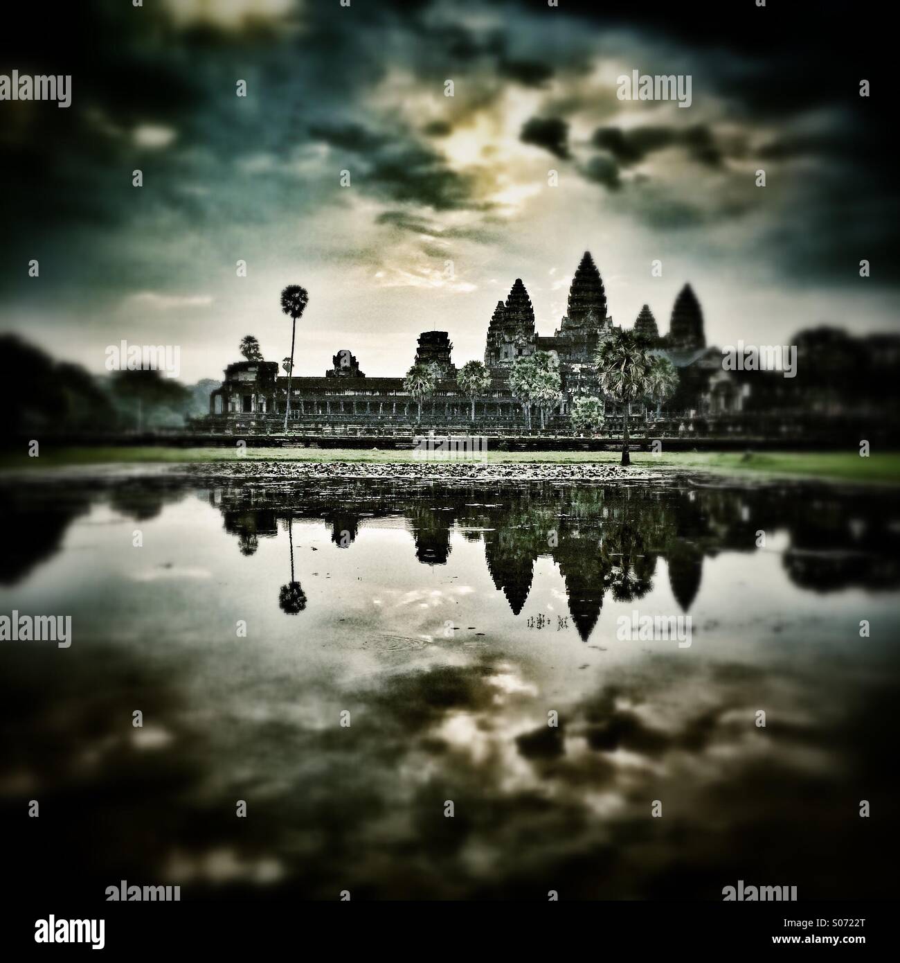 Angkor Wat Cambodia Stock Photo