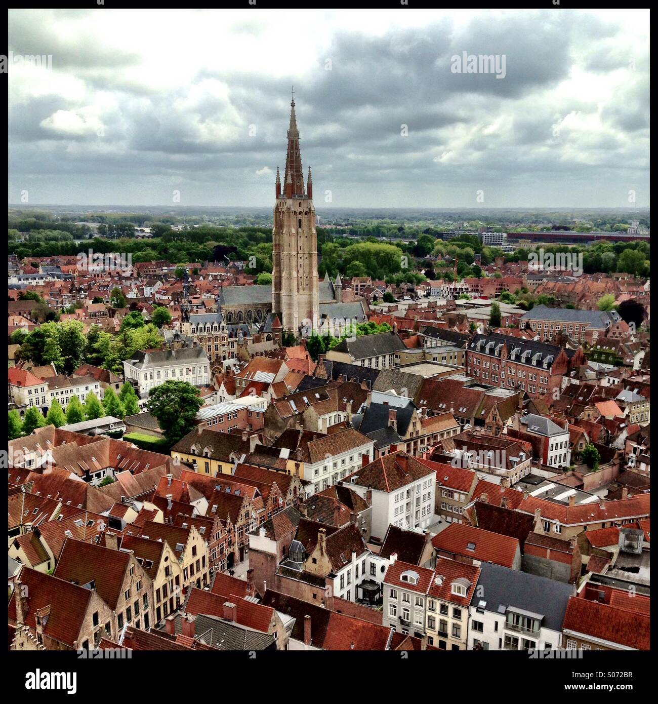Brugge view Stock Photo