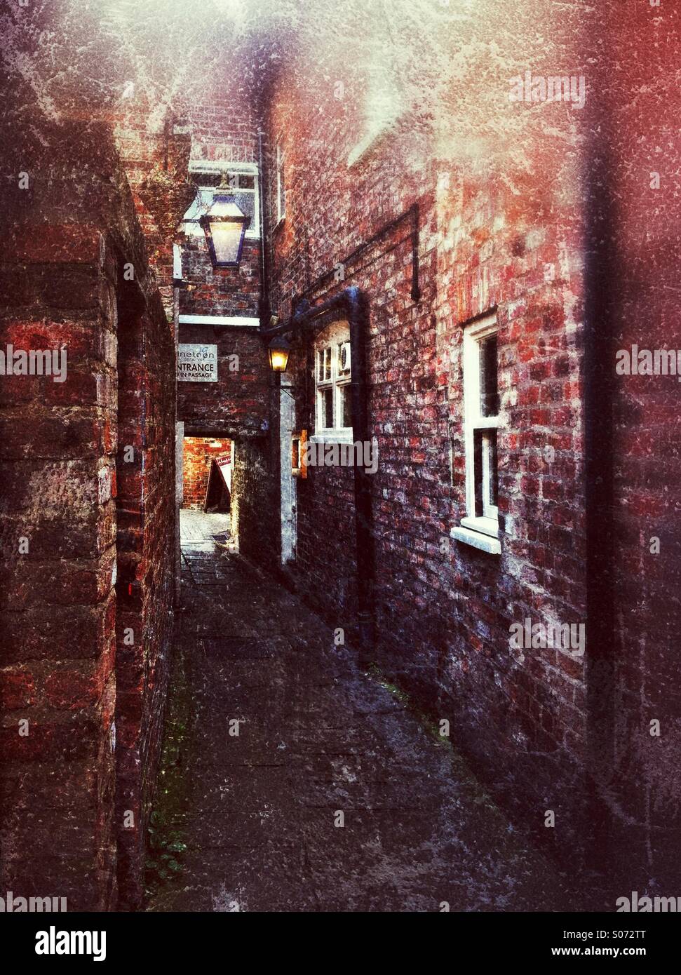 Coffee yard York North Yorkshire England UK Stock Photo Alamy