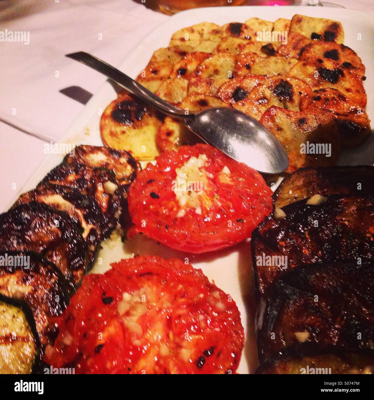 Rustic vegetables on plate hi-res stock photography and images - Alamy
