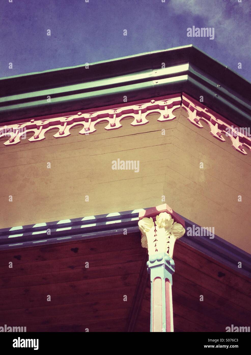 Vintage bandstand - Smartphone Captured Stock Image